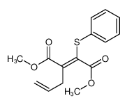 89889-88-3 dimethyl 2-phenylsulfanyl-3-prop-2-enylbut-2-enedioate