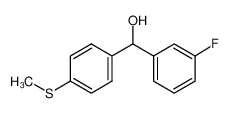 (3-fluorophenyl)-(4-methylsulfanylphenyl)methanol 844683-72-3