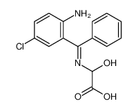 2-[[(2-amino-5-chlorophenyl)-phenylmethylidene]amino]-2-hydroxyacetic acid 62770-19-8