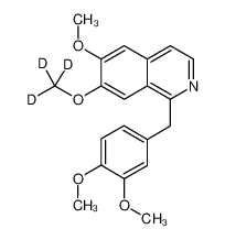 Papaverine-d3 Hydrochloride 113718-66-4