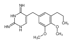 110798-54-4 5-[(3,4-dimethoxy-5-propylphenyl)methyl]pyrimidine-2,4-diamine