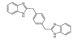 2-[[4-(1H-benzimidazol-2-ylmethyl)phenyl]methyl]-1H-benzimidazole 53193-44-5