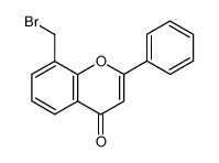 87165-52-4 spectrum, 8-bromomethyl-2-phenyl-4H-1-benzopyran-4-one