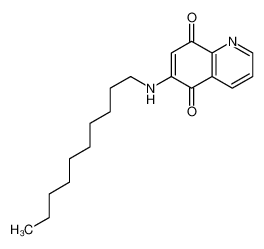 6-(decylamino)quinoline-5,8-dione 35961-97-8