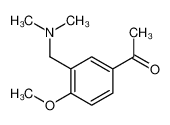 1-[3-[(dimethylamino)methyl]-4-methoxyphenyl]ethanone