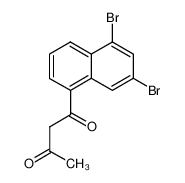 131513-67-2 spectrum, 1-(5,7-dibromo-1-naphthalenyl)-1,3-butandione