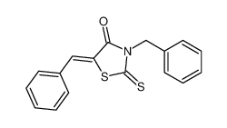 (5E)-3-benzyl-5-benzylidene-2-sulfanylidene-1,3-thiazolidin-4-one 23509-48-0