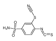 23933-11-1 spectrum, 4-isothiocyanato-3-thiocyanato-benzenesulfonamide