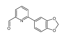 6-(1,3-benzodioxol-5-yl)pyridine-2-carbaldehyde 834884-78-5