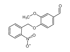 3-methoxy-4-[(2-nitrophenyl)methoxy]benzaldehyde 331463-81-1