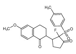 100699-81-8 structure, C23H23FO5S