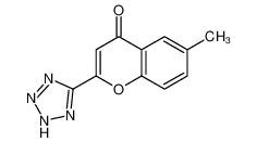 6-methyl-2-(2H-tetrazol-5-yl)chromen-4-one 33543-94-1