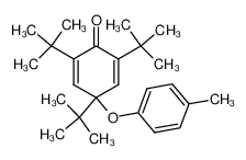 95872-23-4 spectrum, 2,4,6-tri-t-butyl-4-(4'-methylphenoxy)cyclohexa-2,5-dienone