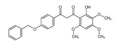 56595-80-3 spectrum, 2-hydroxy-4'-benzyloxy-3,4,6-trimethoxydibenzoylmethane