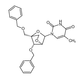 290348-24-2 (3R/S)-(1S,4R,7S)-7-benzyloxy-1-benzyloxymethyl-3-(thymin-1-yl)-2,5-dioxabicyclo[2.2.1]heptane