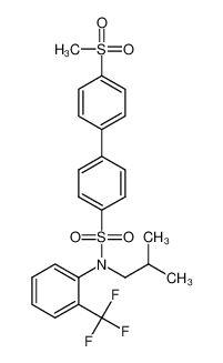 1613151-32-8 structure, C24H24F3NO4S2