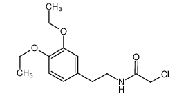 34162-19-1 structure, C14H20ClNO3