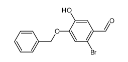 40705-19-9 spectrum, 4-benzyloxy-6-bromo-3-hydroxybenzaldehyde