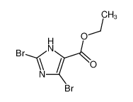 ethyl 2,4-dibromo-1H-imidazole-5-carboxylate 74478-96-9