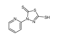 3-pyridin-2-yl-1,3,4-thiadiazolidine-2,5-dithione 56468-60-1