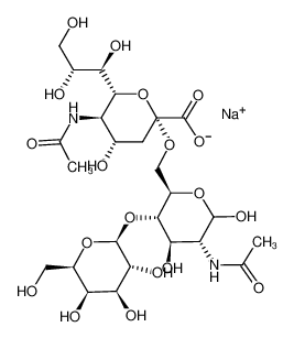 3'-N-ACETYLNEURAMINYL-N-ACETYLLACTOSAMINE SODIUM SALT 81693-22-3