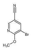 5-bromo-6-methoxypyridine-3-carbonitrile 943153-51-3