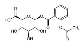 (2S,3S,4S,5R,6S)-6-(2-acetyloxybenzoyl)oxy-3,4,5-trihydroxyoxane-2-carboxylic acid 