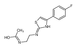 918146-25-5 structure, C13H14FN3OS