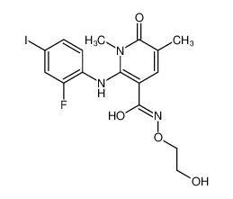 869357-68-6 structure, C16H17FIN3O4