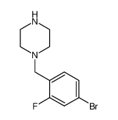 1-(4-溴-2-氟苄基)哌嗪