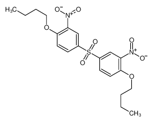 1-butoxy-4-(4-butoxy-3-nitrophenyl)sulfonyl-2-nitrobenzene