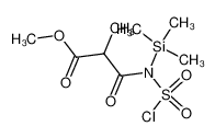 93844-05-4 structure, C8H16ClNO5SSi