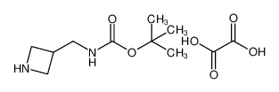 tert-Butyl (azetidin-3-ylmethyl)carbamate oxalate 1187929-81-2