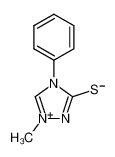 2-methyl-4-phenyl-1H-1,2,4-triazol-4-ium-5-thione 49572-68-1