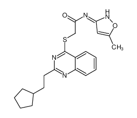 604795-07-5 structure, C21H24N4O2S