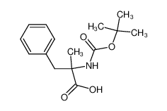 (+/-)-N-(tert-butoxycarbonyl)-α-methylphenylalanine 86778-91-8