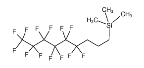 132673-95-1 structure, C12H15F13Si