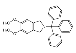 5,6-dimethoxy-2-tritylisoindoline 1427927-32-9