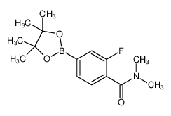 1264616-33-2 structure, C15H21BFNO3