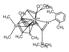 675874-99-4 structure, C32H47ClNSi2Zr+