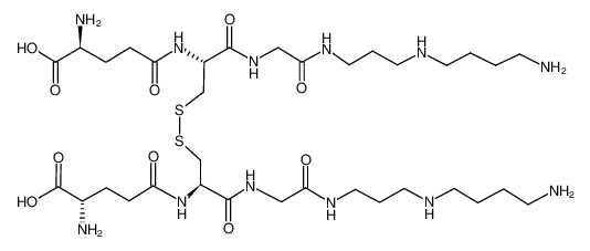 108081-77-2 structure, C34H66N12O10S2