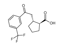 TRANS-2-[2-OXO-2-(3-TRIFLUOROMETHYLPHENYL)ETHYL]CYCLOPENTANE-1-CARBOXYLIC ACID 733740-74-4