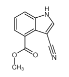 3-氰基-1H-吲哚-4-甲酸甲酯