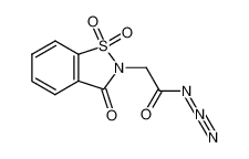 182925-82-2 spectrum, N-(saccharinyl)-acetic acid azide