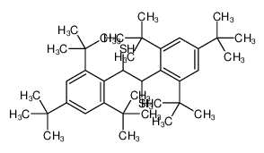 1,2-bis(2,4,6-tritert-butylphenyl)ethane-1,2-dithiol 89738-83-0