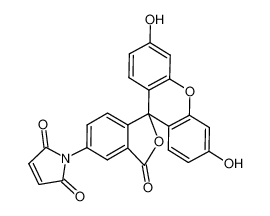 1-(3',6'-dihydroxy-3-oxospiro[2-benzofuran-1,9'-xanthene]-5-yl)pyrrole-2,5-dione 75350-46-8