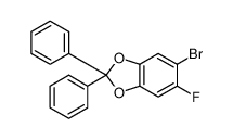 5-bromo-6-fluoro-2,2-diphenyl-1,3-benzodioxole 656805-52-6