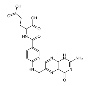 29769-53-7 L-Glutamic acid, N-[[6-[[(2-amino-1,4-dihydro-4-oxo-6-pteridinyl)methyl]amino]-3-pyridinyl]carbonyl]-