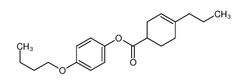 115498-52-7 (4-butoxyphenyl) 4-propylcyclohex-3-ene-1-carboxylate