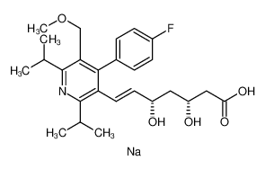 916314-45-9 structure, C26H35FNNaO5